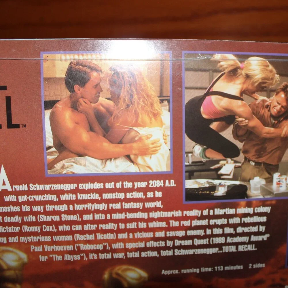 3/$118❤️new TOTAL RECALL Widescreen Laserdisc Arnold Schwarzenegger Sharon Stone - Picture 5 of 10